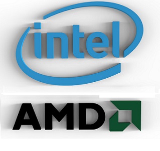 Logo Intel AMD